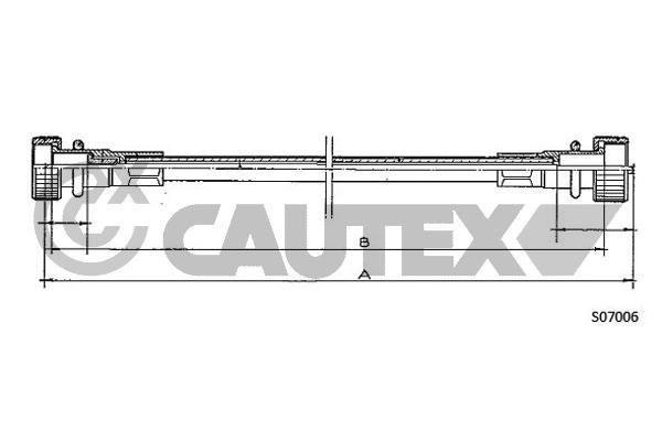 Cautex 766409 Трос привода спідометра 766409: Купити в Україні - Добра ціна на EXIST.UA!
