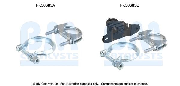 BM Catalysts FK50683 Комплект монтажний кріплень вихлопної системи FK50683: Купити в Україні - Добра ціна на EXIST.UA!