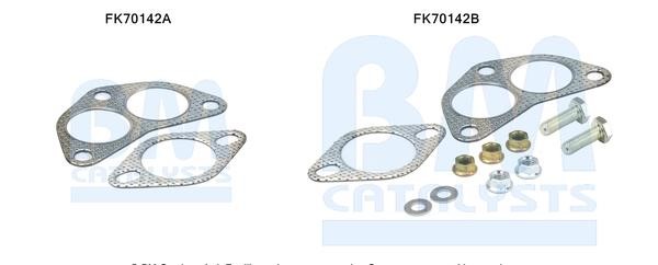 BM Catalysts FK70142 Комплект монтажний кріплень вихлопної системи FK70142: Купити в Україні - Добра ціна на EXIST.UA!