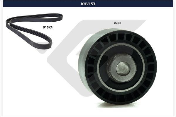 KHV 153 Ремінь поліклиновий, комплект KHV153: Купити в Україні - Добра ціна на EXIST.UA!