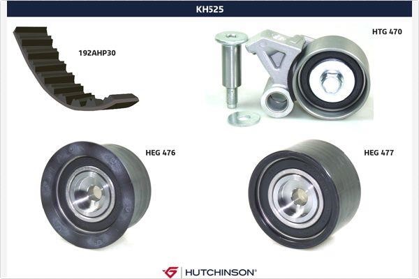 Hutchinson KH525 Комплект зубчастих ременів KH525: Купити в Україні - Добра ціна на EXIST.UA!
