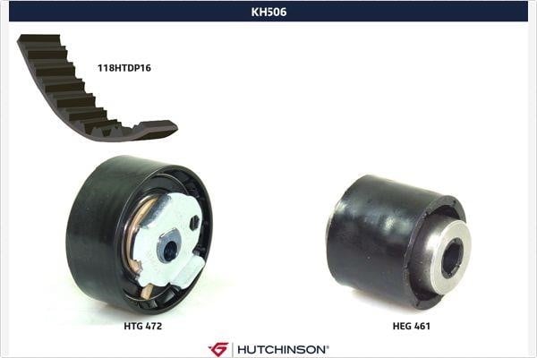 Hutchinson KH506 Комплект зубчастих ременів KH506: Купити в Україні - Добра ціна на EXIST.UA!