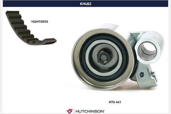 Hutchinson KH 482 Комплект зубчастих ременів KH482: Купити в Україні - Добра ціна на EXIST.UA!
