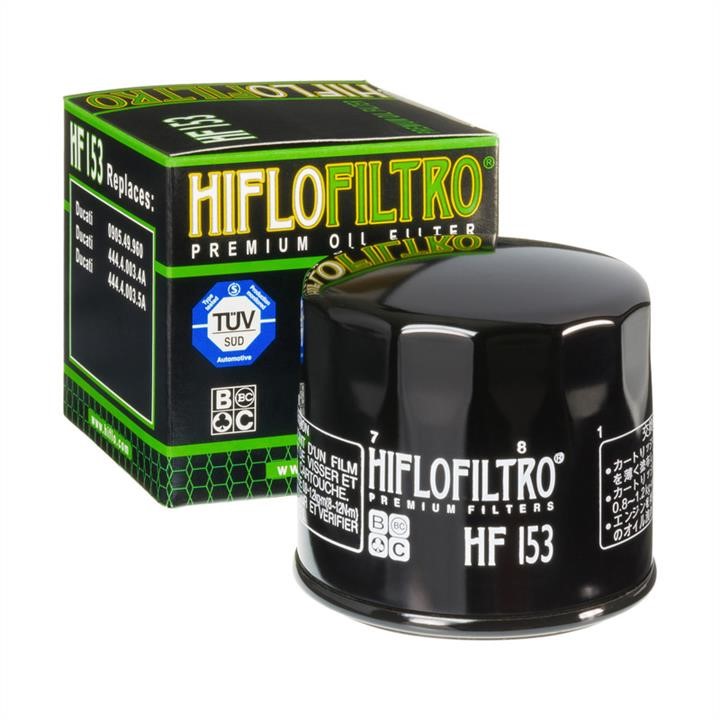 Hiflo filtro HF153 Фільтр масляний HF153: Купити в Україні - Добра ціна на EXIST.UA!