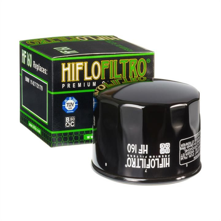 Hiflo filtro HF160 Фільтр масляний HF160: Приваблива ціна - Купити в Україні на EXIST.UA!