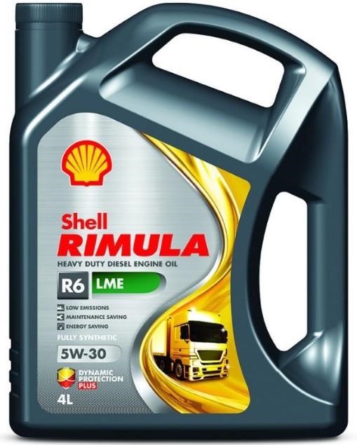 Shell 550021621 Моторна олива Shell Rimula R6 LME 5W-30 API SL/SM, ACEA E6/ E7, 4 л. 550021621: Купити в Україні - Добра ціна на EXIST.UA!