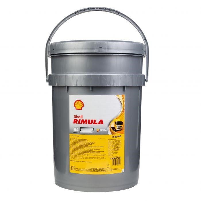Shell 550047251 Моторна олива Shell Rimula R4 L 15W-40 API CJ-4, ACEA E9/ E7, 20 л. 550047251: Купити в Україні - Добра ціна на EXIST.UA!