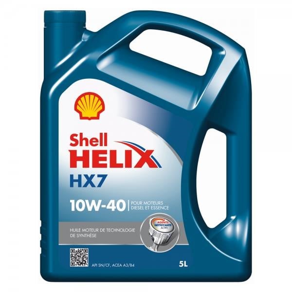 Shell 550053738 Моторна олива Shell Helix HX7 10W-40, 5л 550053738: Приваблива ціна - Купити в Україні на EXIST.UA!