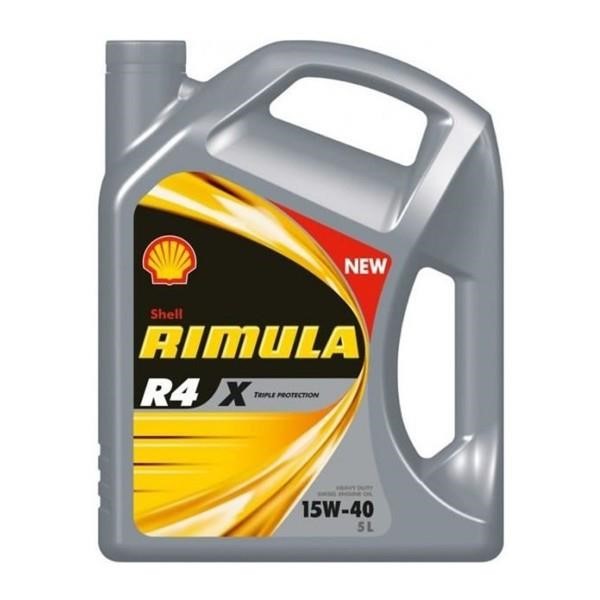 Shell 550055173 Моторна олива Shell Poids Lourd Shell Rimula R4 X 15W-40, ACEA E3/ E5/ E7, 5 л. 550055173: Купити в Україні - Добра ціна на EXIST.UA!