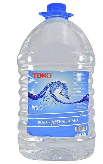 Toko T9901002 Вода дистильована, 5 л T9901002: Приваблива ціна - Купити в Україні на EXIST.UA!
