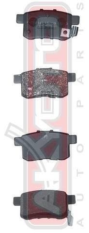 Akyoto AKD-8161 Гальмівні колодки задні, комплект AKD8161: Купити в Україні - Добра ціна на EXIST.UA!