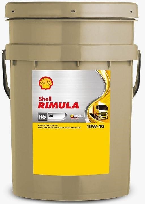 Shell 550027478 Моторна олива Shell Rimula R6M 10W-40, 20 л 550027478: Купити в Україні - Добра ціна на EXIST.UA!