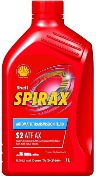 Shell SPIRAX S2 ATF AX 1L Олива трансміссійна Shell Spirax S2 ATF AX, 1 л SPIRAXS2ATFAX1L: Купити в Україні - Добра ціна на EXIST.UA!