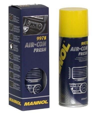 Mannol OIL04348 Очищувач системи кондиціонування "Air-Con Fresh", 0.2 л OIL04348: Купити в Україні - Добра ціна на EXIST.UA!