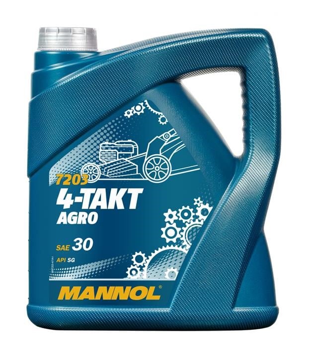 Mannol 4036021162041 Моторна олива MANNOL 7203 4-Takt Agro SAE 30 API SG, JASO MA/MA-2, 4 л 4036021162041: Купити в Україні - Добра ціна на EXIST.UA!