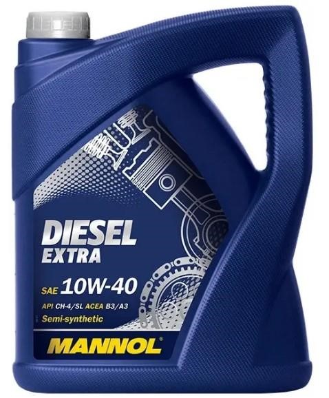 Mannol DE50515 Моторна олива Mannol DIESEL EXTRA 10W-40, 5 л DE50515: Купити в Україні - Добра ціна на EXIST.UA!