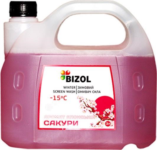 Bizol B1286 Омивач скла зимовий, -15°C, Японська сакура, 3л B1286: Приваблива ціна - Купити в Україні на EXIST.UA!