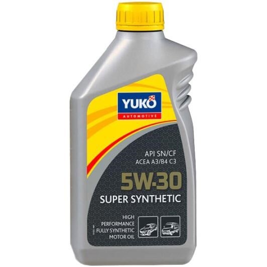 Yuko 4820070245653 Моторна олива Yuko Super Synthetic C3 5W-30, 1л 4820070245653: Купити в Україні - Добра ціна на EXIST.UA!
