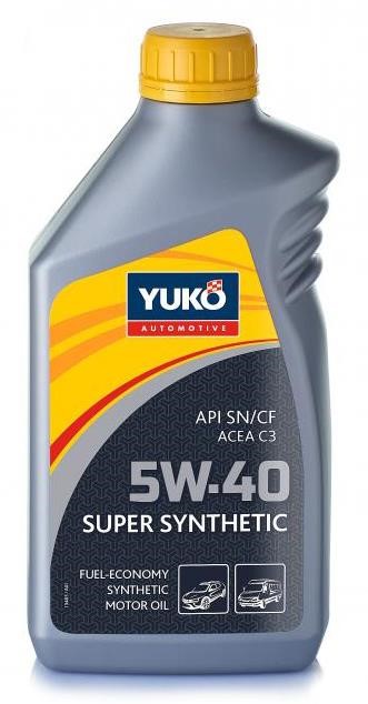Yuko 4820070245592 Моторна олива Yuko Super Synthetic 5W-40, 1л 4820070245592: Приваблива ціна - Купити в Україні на EXIST.UA!