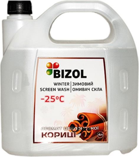 Bizol 1271 Омивач скла зимовий, -25°C, Цейлонська кориця, 4л 1271: Купити в Україні - Добра ціна на EXIST.UA!