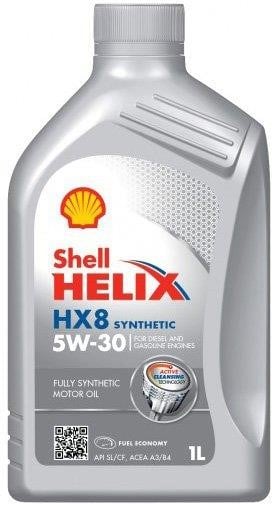 Shell 550048140 Моторна олива Shell Helix HX8 ECT 5W-30, 1л 550048140: Приваблива ціна - Купити в Україні на EXIST.UA!