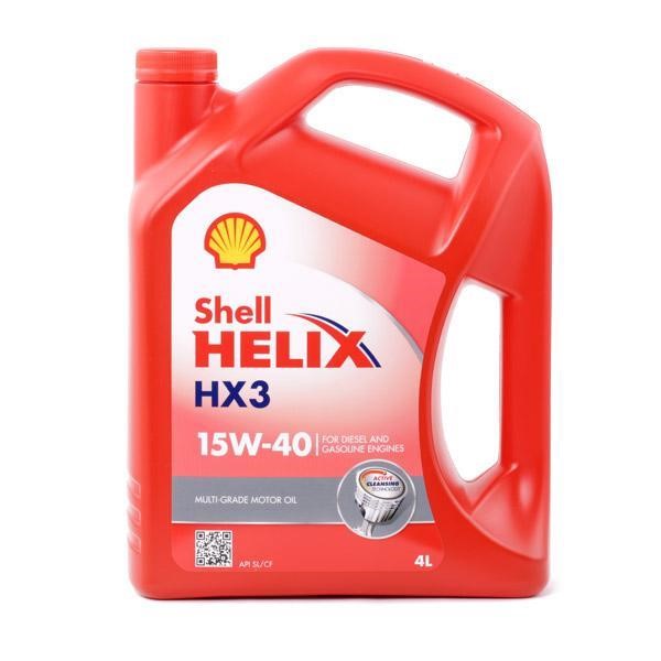 Shell 550039926 Моторна олива Shell Helix HX3 15W-40, 4л 550039926: Приваблива ціна - Купити в Україні на EXIST.UA!