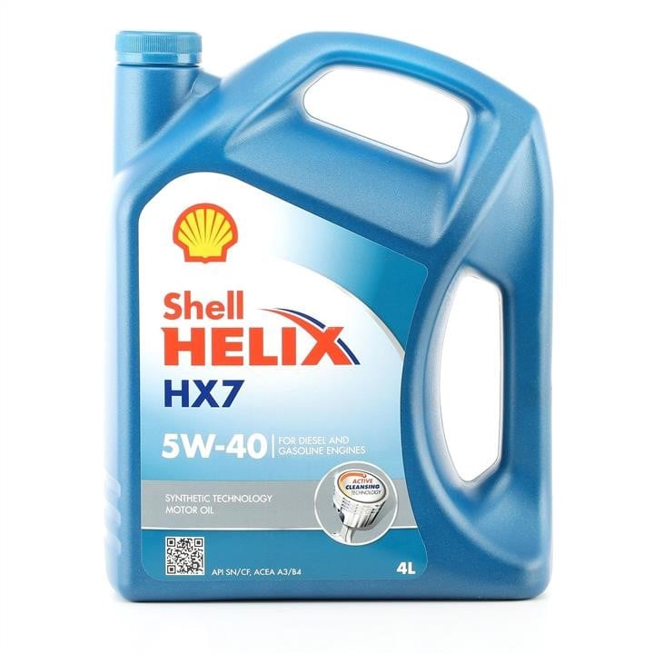 Shell 550046284 Моторна олива Shell Helix HX7 5W-40, 4л 550046284: Купити в Україні - Добра ціна на EXIST.UA!