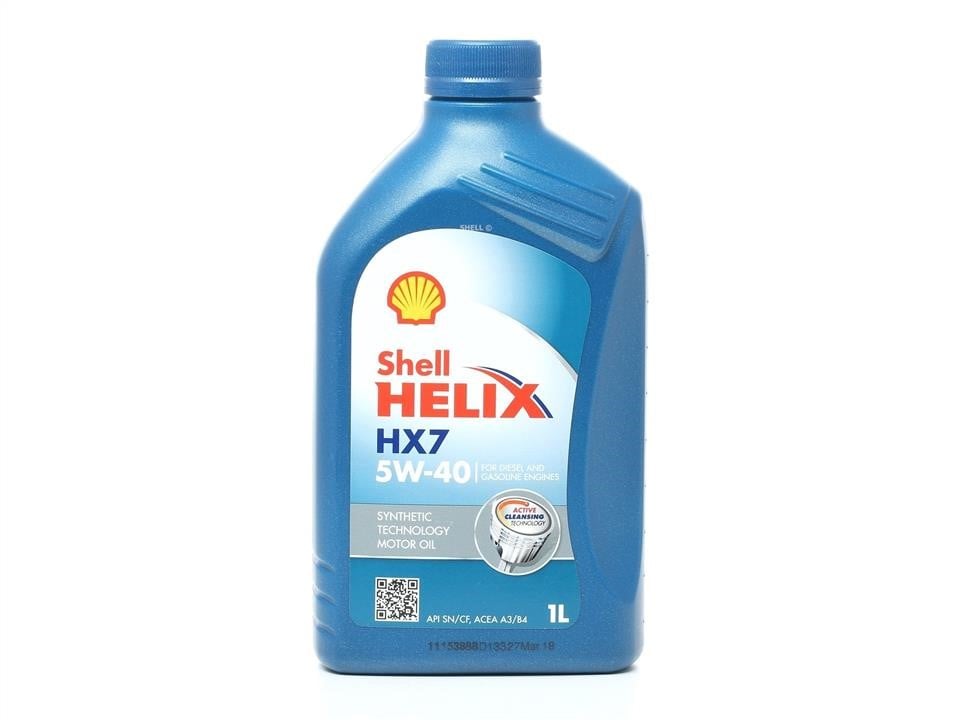Shell 550046275 Моторна олива Shell Helix HX7 5W-40, 1л 550046275: Приваблива ціна - Купити в Україні на EXIST.UA!