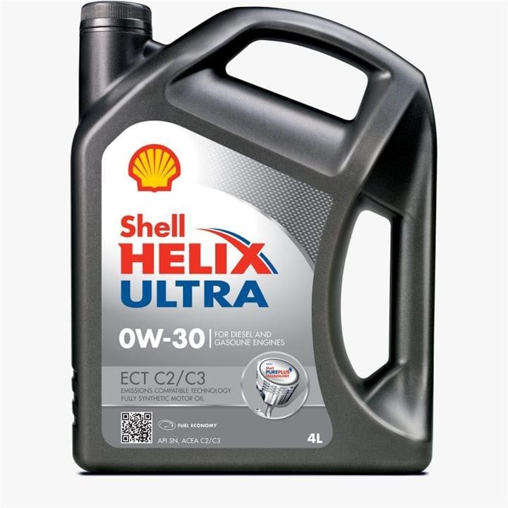 Shell 550046306 Моторна олива Shell Helix Ultra ECT 0W-30, 4л 550046306: Приваблива ціна - Купити в Україні на EXIST.UA!