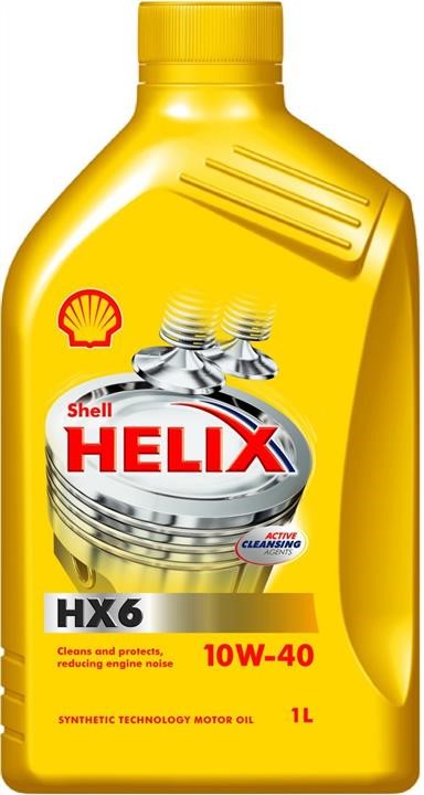 Shell 550046592 Моторна олива Shell Helix HX6 10W-40, 1л 550046592: Купити в Україні - Добра ціна на EXIST.UA!