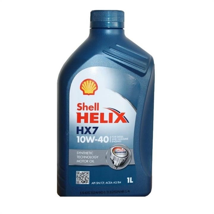 Shell 550040352 Моторна олива Shell Helix HX7 10W-40, 1л 550040352: Купити в Україні - Добра ціна на EXIST.UA!