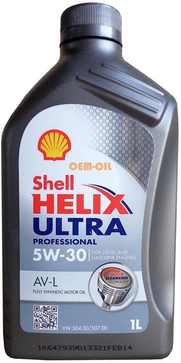 Shell 550040585 Моторна олива Shell Helix Ultra Professional AV-L 5W-30, 1л 550040585: Приваблива ціна - Купити в Україні на EXIST.UA!