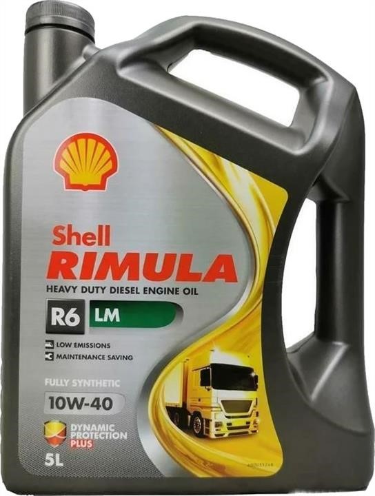 Shell 550054436 Моторна олива SHELL HELIX RIMULA R6 LM 10W-40, API CI-4, ACEA E6/E9, 5л 550054436: Купити в Україні - Добра ціна на EXIST.UA!