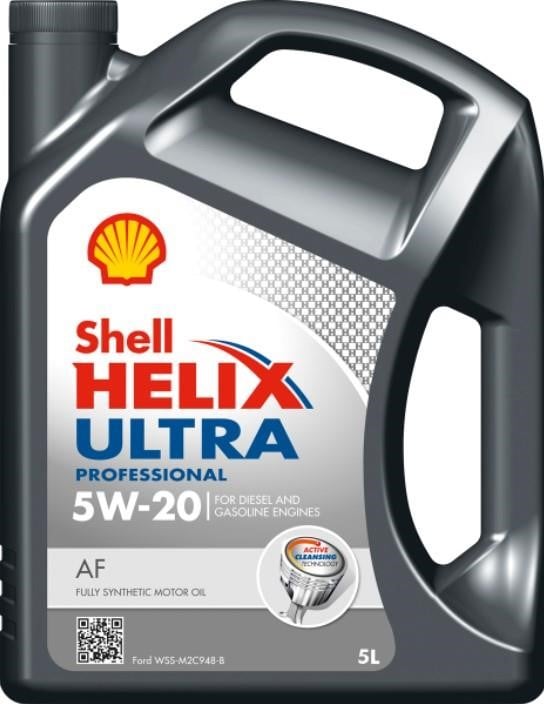Shell 550042279 Моторна олива Shell Helix Ultra Professional AF 5W-20, 5л 550042279: Купити в Україні - Добра ціна на EXIST.UA!