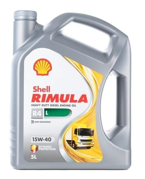 Shell 550047337 Моторна олива SHELL HELIX RIMULA R4 L 15W-40, API SN/CK-4, ACEA E7/E9, 5л 550047337: Купити в Україні - Добра ціна на EXIST.UA!