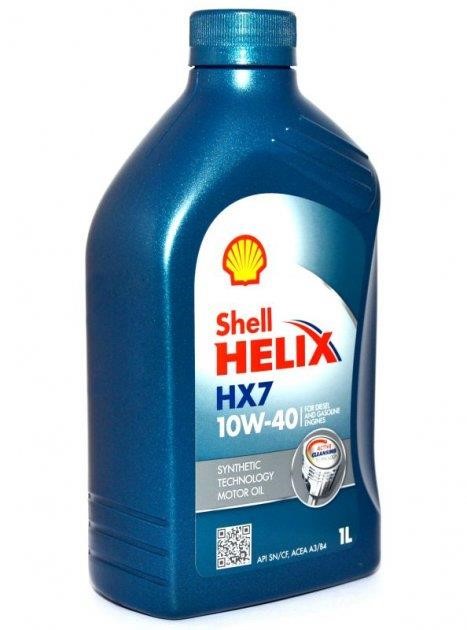 Shell 550040312 Моторна олива Shell Helix HX7 10W-40, 1л 550040312: Купити в Україні - Добра ціна на EXIST.UA!