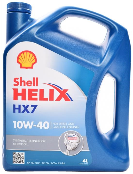 Shell 550040289 Моторна олива Shell Helix HX7 10W-40, 4л 550040289: Приваблива ціна - Купити в Україні на EXIST.UA!