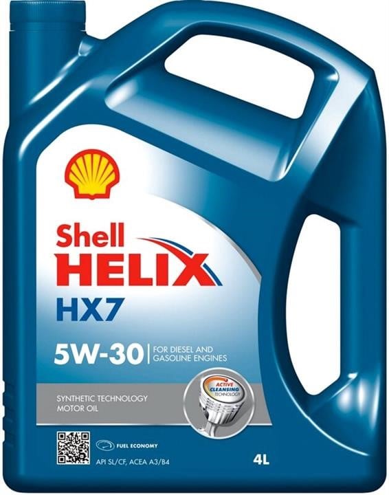 Shell 550040004 Моторна олива Shell Helix HX7 5W-30, 4л 550040004: Приваблива ціна - Купити в Україні на EXIST.UA!
