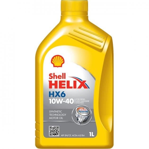 Shell 550039790 Моторна олива Shell Helix HX6 10W-40, 1л 550039790: Приваблива ціна - Купити в Україні на EXIST.UA!