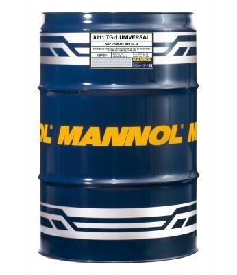 Mannol MN8111-DR Олива трансмісійна MANNOL 8111 TG-1 Universal 75W-80 API GL-4, 208 л MN8111DR: Купити в Україні - Добра ціна на EXIST.UA!