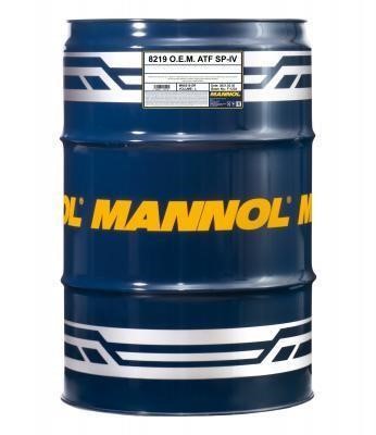 Mannol MN8219-DR Олива трансмісійна MANNOL 8219 Automatic ATF SP-IV, 208 л MN8219DR: Купити в Україні - Добра ціна на EXIST.UA!