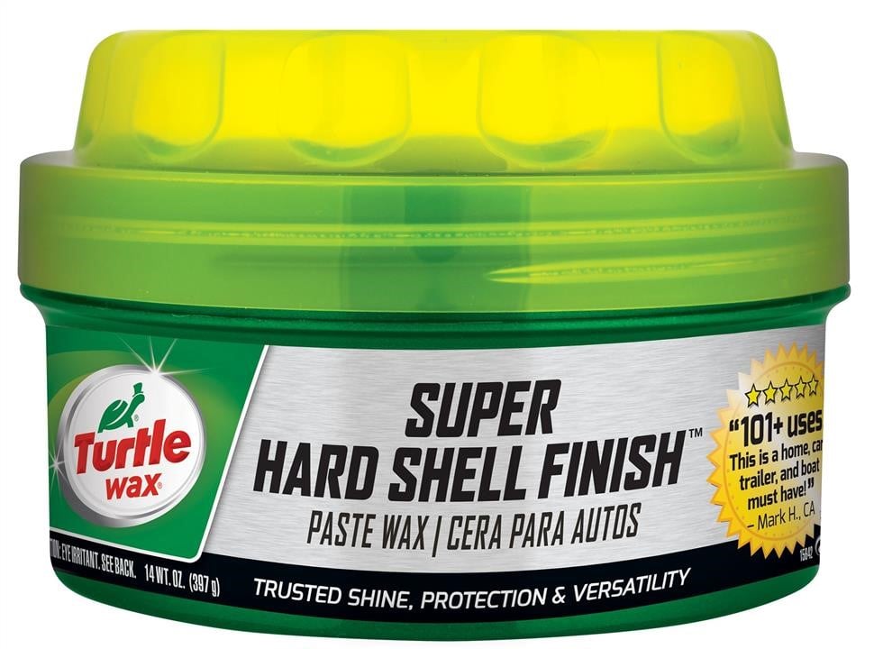 Turtle wax 50187 Паста полірувальна TURTLE WAX Super hard Shell Finish, 397гр. 50187: Купити в Україні - Добра ціна на EXIST.UA!