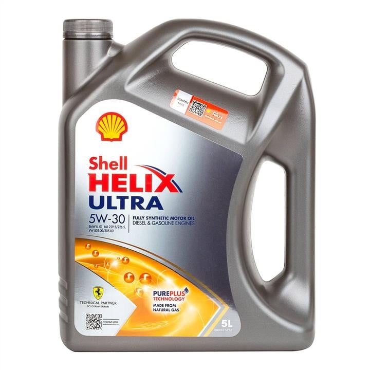 Shell 550040640 Моторна олива Shell Helix Ultra 5W-30, 5л 550040640: Купити в Україні - Добра ціна на EXIST.UA!
