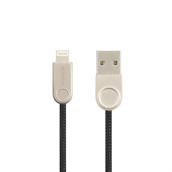 Gelius 00000063254 USB Cable Gelius Pro Nylon Lay Lightning Black (2A) 00000063254: Купити в Україні - Добра ціна на EXIST.UA!