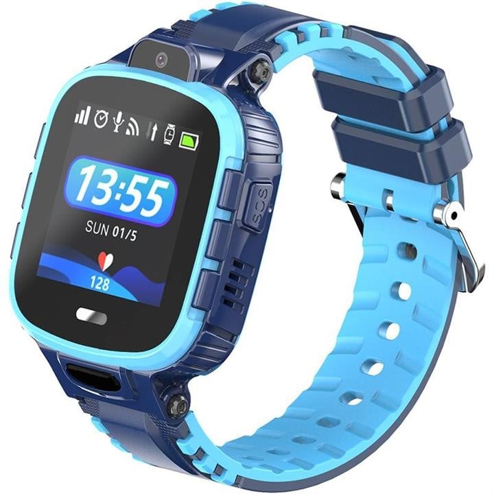 Gelius 00000074405 Дитячий розумний годинник з GPS трекером Gelius Pro GP-PK001 (PRO KID) Blue (12 міс) 00000074405: Купити в Україні - Добра ціна на EXIST.UA!