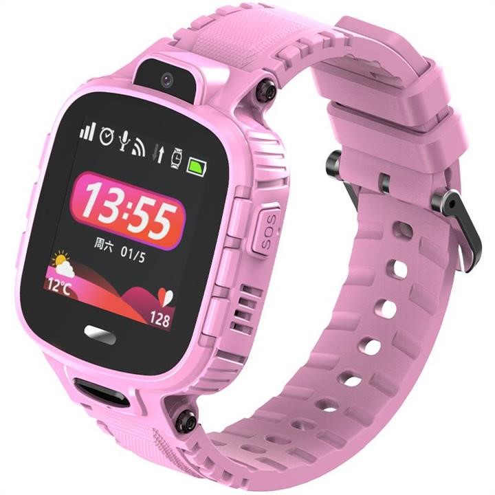 Gelius 00000074406 Дитячий розумний годинник з GPS трекером Gelius Pro GP-PK001 (PRO KID) Pink (12 міс) 00000074406: Приваблива ціна - Купити в Україні на EXIST.UA!