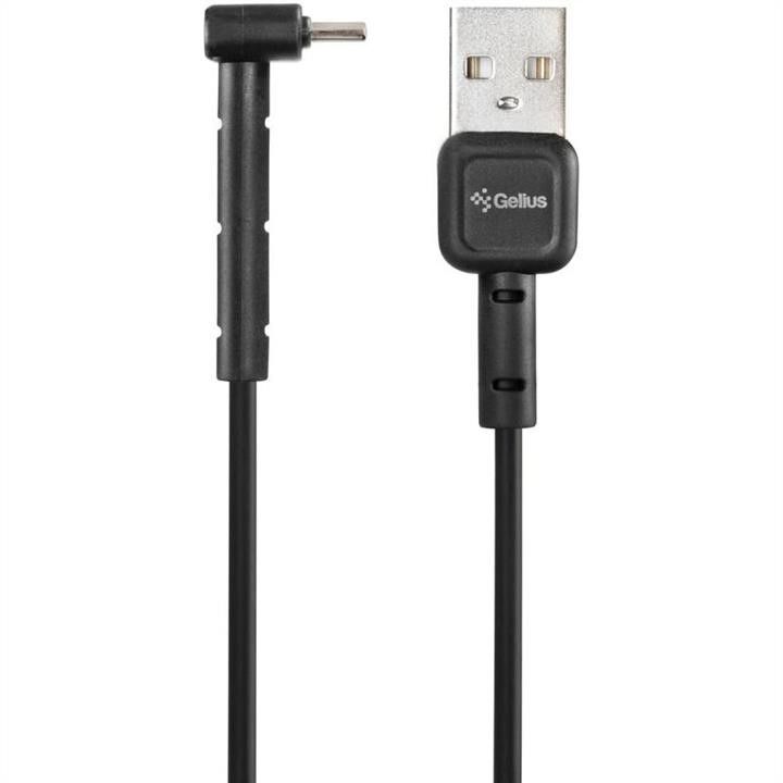 Gelius 00000074856 USB Cable Gelius Pro Angle Type-C Black 00000074856: Купити в Україні - Добра ціна на EXIST.UA!