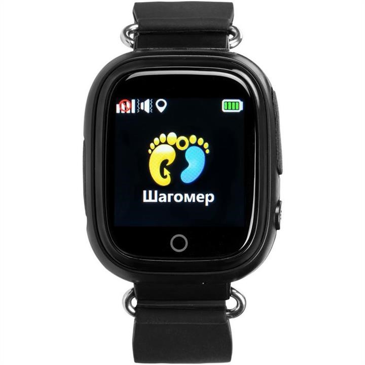 Gelius Дитячий розумний годинник з GPS трекером Gelius Pro GP-PK003 Black (12 міс) – ціна