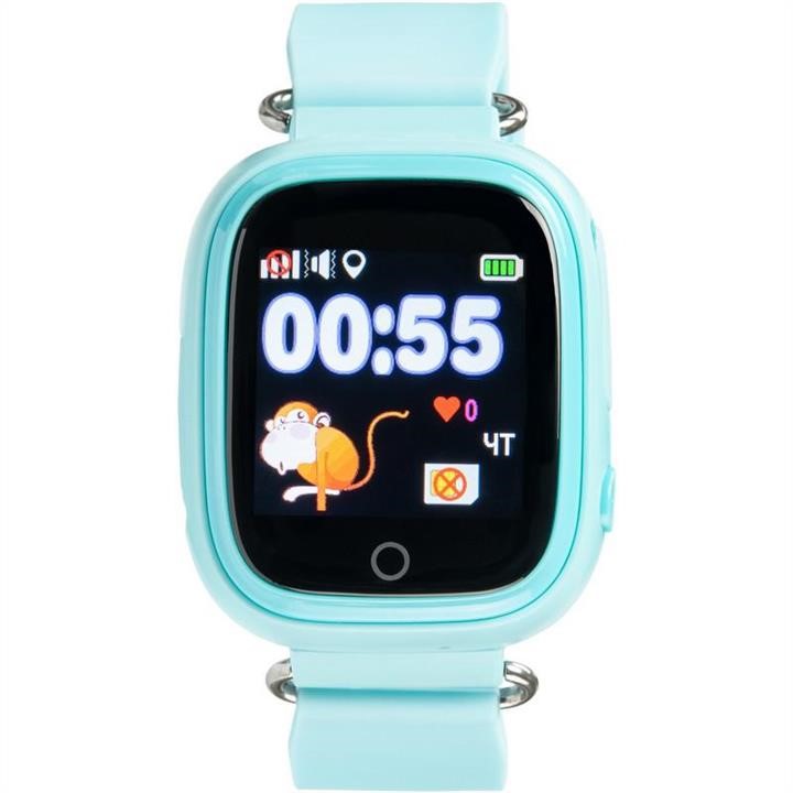 Gelius Дитячий розумний годинник з GPS трекером Gelius Pro GP-PK003 Blue (12 міс) – ціна