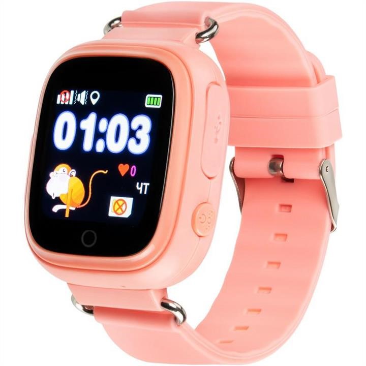 Gelius 00000076478 Дитячий розумний годинник з GPS трекером Gelius Pro GP-PK003 Pink (12 міс) 00000076478: Приваблива ціна - Купити в Україні на EXIST.UA!